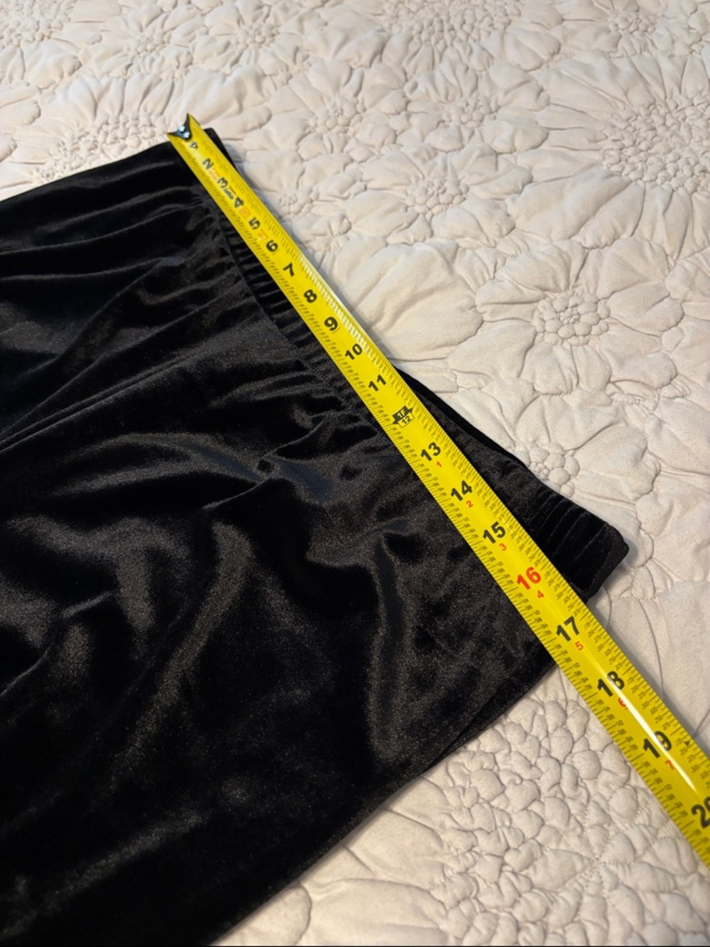 Chico's Wide Leg Velvet Pants - Picture 5 of 8